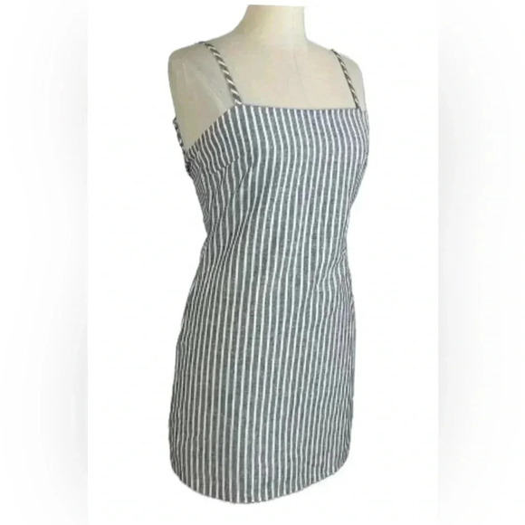 Princess Polly Missing Soul striped mini dress size 8 - Picture 2 of 11